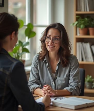 Career guidance counsellor in Thane helping student after 10th