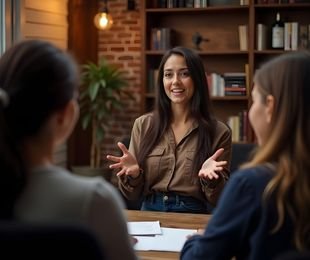Group career guidance session for students at Sound Minds Thane