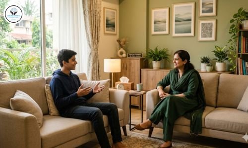 An expert teen counselling session in Thane helping a youth build emotional resilience