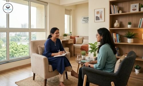 Professional mental health counselling in Thane session